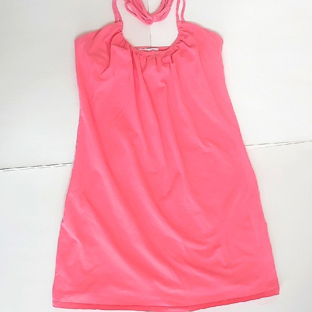 Victoria's Secret Pink Backless Halter Dress